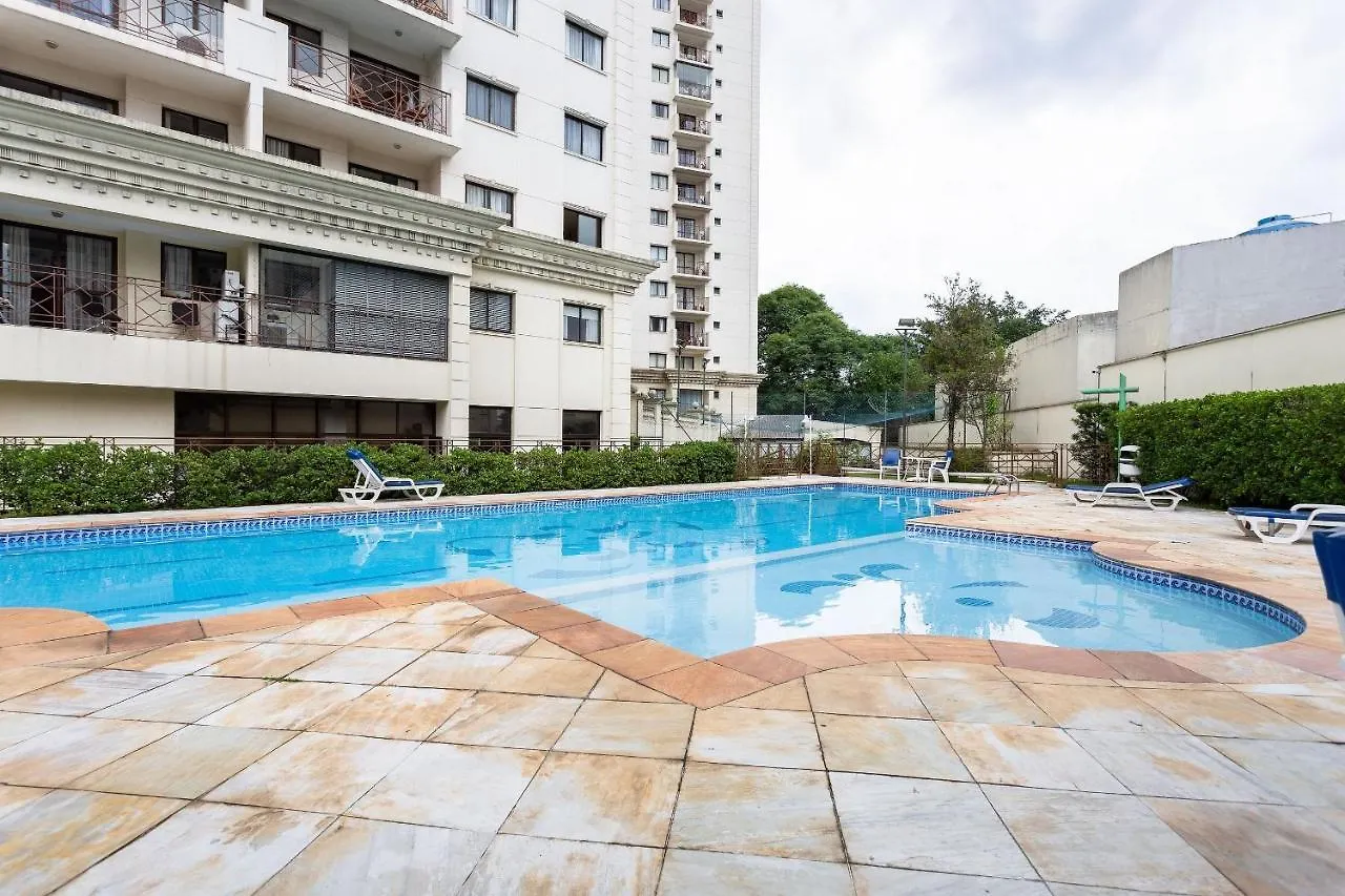 상파울루 Flat No Estilo! 14 Andar, Ac, Piscina, Academia 아파트 0*,
